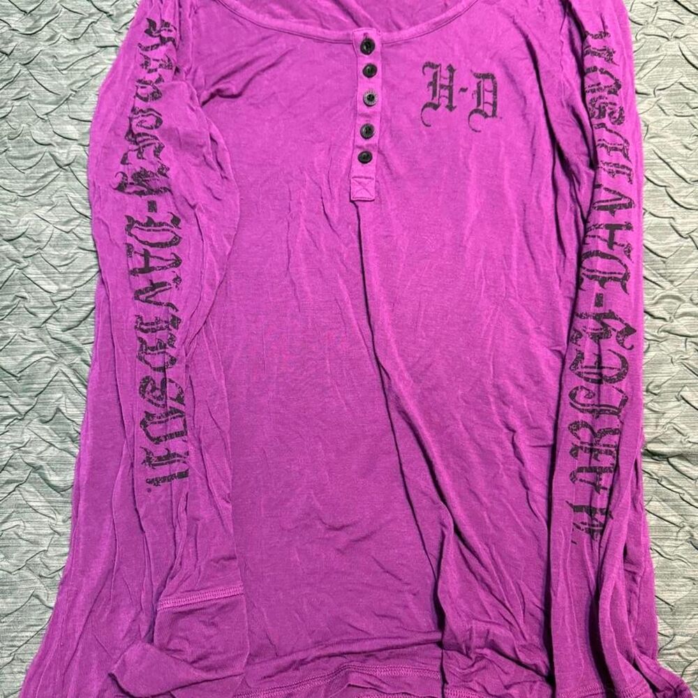 Harley-davidson Women's Purple Shirt